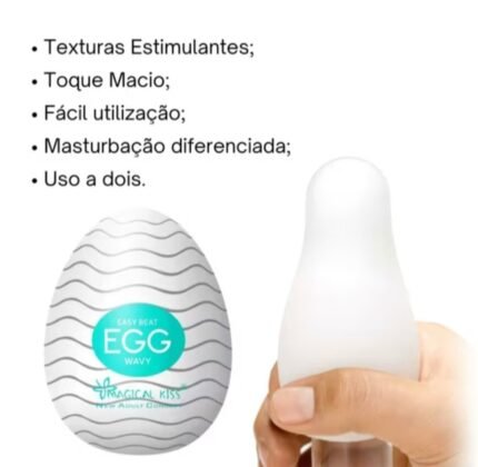 Egg masturbador masculino unidade