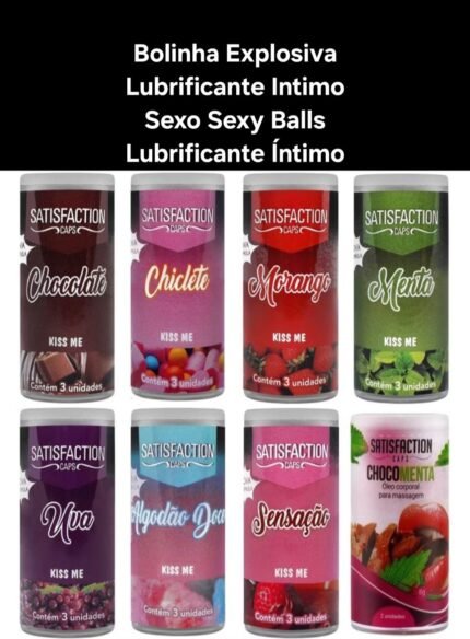 Bolinhas explosivas lubrificante íntimo