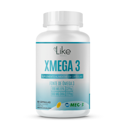 Suplemento alimentar Omega XMEGA 3 60 cápsulas