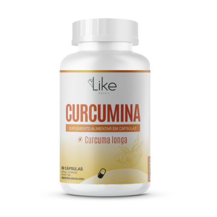 Suplemento alimentar Reduz Inflamação CURCUMA 60 cápsulas