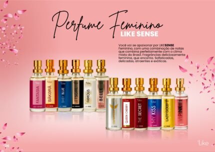 PERFUMES FEMININO LIKE SENSE 17ML