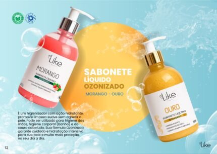 SABONETE LÍQUIDO OZONIZADO 500ML